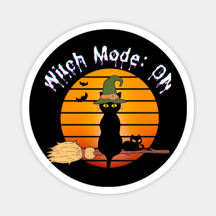 Halloween Witch Mode ON - Halloween 2023 Magnet